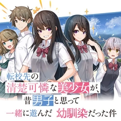 Tenkousaki no Seiso Karen na Bishoujo ga, Mukashi Danshi to Omotte Issho ni Asonda Osananajimi datta Ken 